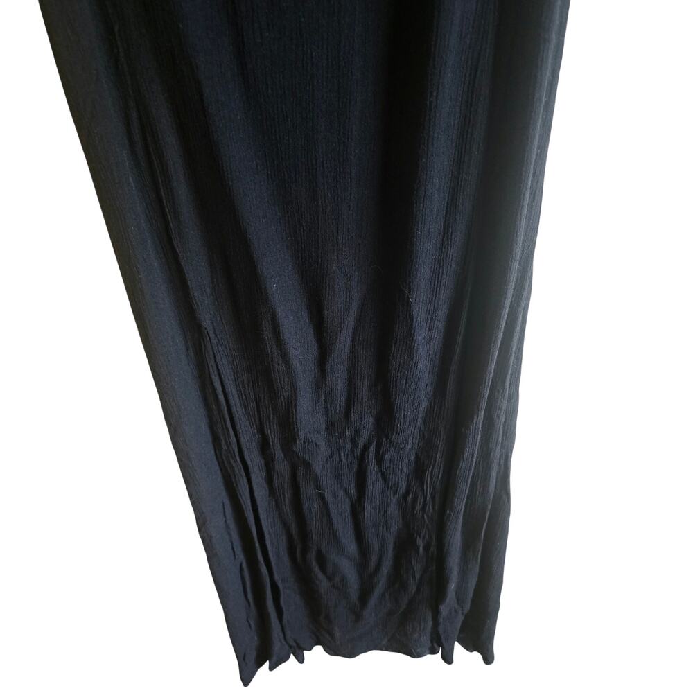 Y2K wet Seal gauze slip dress size medium black - Picture 4 of 5